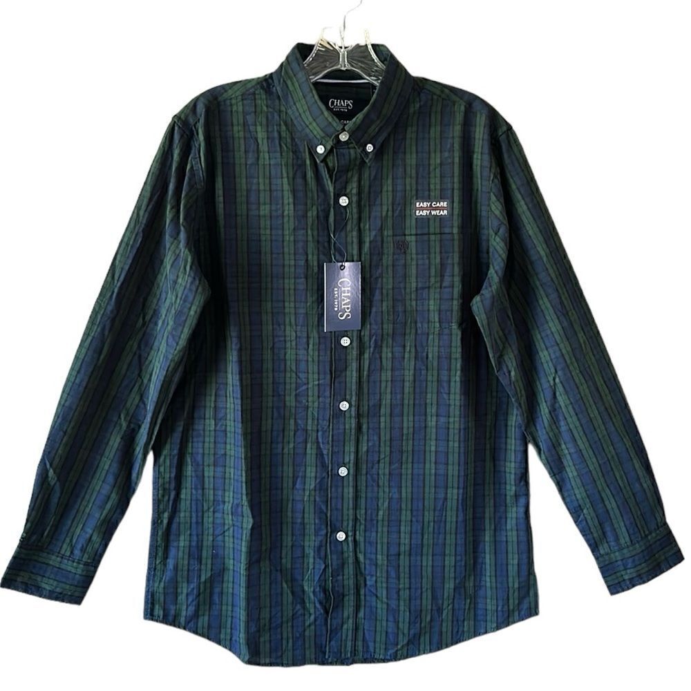 NEW Chaps Mens Button Down Shirt